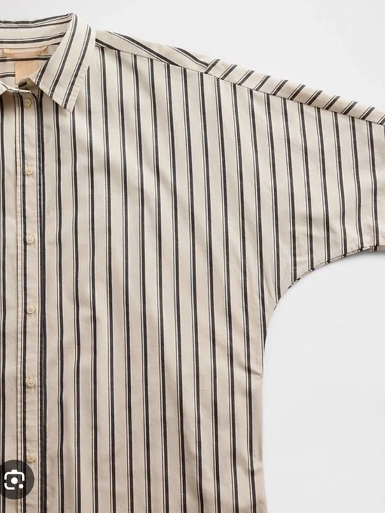 Gap × BÉIS Poplin Dolman Big Shirt - Picture 8 of 8